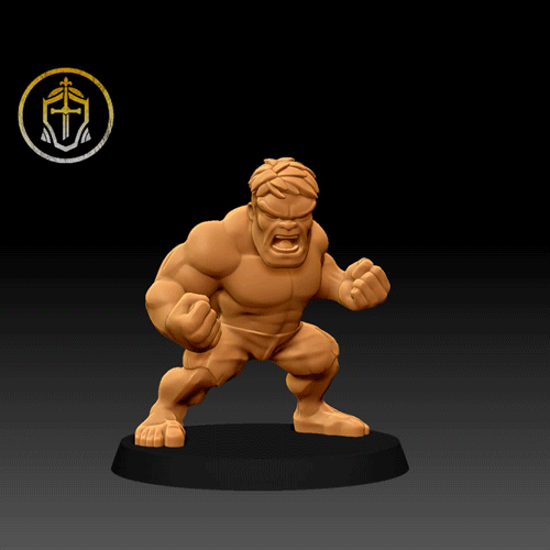 Hulk-Gif.gif Free STL file HULK BH FIG・3D printing template to download, KnightSoul_Studio