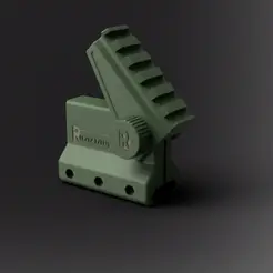 ezgif.com-video-to-gif-2.gif Adjustable Angle Riser for Airsoft Taginn Grenade Launcher
