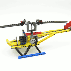 3.gif Archivo STL Helicóptero Lego 852・Modelo para descargar y imprimir en 3D, Legoforprint
