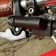 Animation-Brake-Lever-Reed-Switch-Adapter.gif E-bike adapter for Shimano BR-MT201 brake lever, reed switch holder