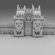 ANIMATION.gif Middle earth architecture - fortress entrance
