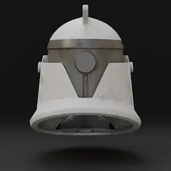 Comp_28_AdobeExpress.gif Archivo STL Phase 1 Animated Clone Trooper Helmet - Archivos de impresión 3D・Plan de impresora 3D para descargar