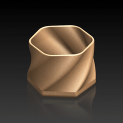 Part1_2.gif Vase | Pot | Innovative | Polygonal | Delta020