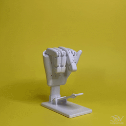 GIF-WM-Back-View.gif 3D file Something for the Haters・Design to download and 3D print