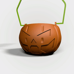 ezgif.cal.gif Download STL file Halloween Candy Pumpkin Grip • 3D print model, nelsonaibarra