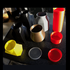 All pic.gif Archivo STL gratis Tapa 'Pringle' - UPCYCLE, una tapa para todos・Modelo para descargar y imprimir en 3D