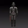reditbader.gif Star-Wars Darth Vader Kenner Kenner Style Action figure STL OBJ 3D