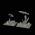 pike-podstavec-2-1-4.gif two pike scenery in underwather for 3d print detailed texture