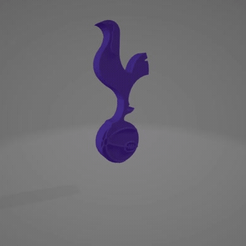 20220911_003900.gif STL file Tottenham Hotspurs statue・Template to download and 3D print