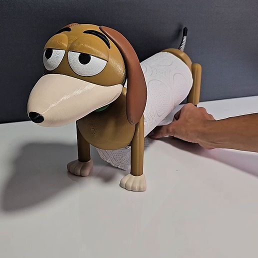 slinky-paper-holder.mp4 Slinky paper towel holder