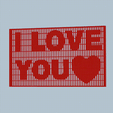 fast-and-cool0000-0070.gif Happy Valentine's Day❤️- Textflip decoration (optical illusion) STL (valentines, san valentin))