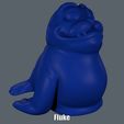 Fluke.gif Archivo STL Fluke (Easy print no support)・Idea de impresión 3D para descargar