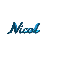 Nicol.gif STL file Nicol・Design to download and 3D print