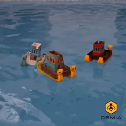 Instagram-Posts-2.gif Файл STL Камышовая лодка Osmia Uros Totora・3D-печатная модель для загрузки