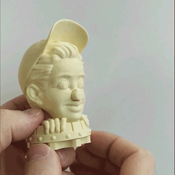 2.gif STL file Growing nose.・3D printer design to download