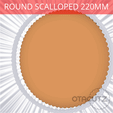 Round_Scalloped_220mm.gif Round Scalloped Cookie Cutter 220mm