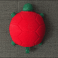 Turtle hook - small.gif STL-Datei Schildkrötenhaken herunterladen • 3D-Drucker-Vorlage, Timtim
