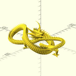 treble_clef_dragon.gif Archivo STL gratis Dragón de clave de sol・Modelo imprimible en 3D para descargar, JustinSDK