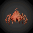 SpiderPumpkin-1.gif STL file Spider Pumpkin Halloween monster to print・3D print design to download, TwistyPrints