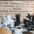 Video-iman.gif HARRY POTTER MAGNETIZED CHESS - BASE ONLY