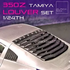 0.gif Fichier 3D 350Z WINDOW LOUVER SET FOR TAMIYA 1-24 Modelkit・Design pour imprimante 3D à télécharger