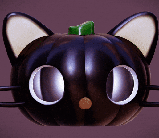 Chococat jack o lantern pumpkin
