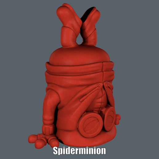 Spiderminion Homecoming (Easy print no support) 3D model