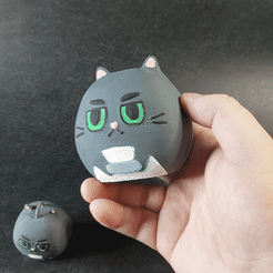 ezgif.com-video-to-gif-21.gif Archivo STL Tobaias, el gatito de los juegos・Diseño de impresora 3D para descargar