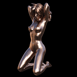 Nude-Girls-In-Cuffs.gif Download STL file Nude Girls In Cuffs • 3D printer model, x9s