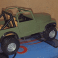 Open JEEP CJ7 with separate hardtop