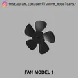 0-ezgif.com-gif-maker.gif Electric Fan & Cover for Big Block Engines (Single Fan) in 1/24 1/25 scale