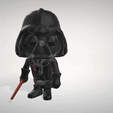 darth.gif STL file Darth Vader - Lowpoply Collection Figurine・3D printing model to download
