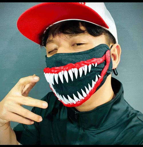 👹 Monster Teeth - Jaw Moveable - Venom - Mileena -shark mouth