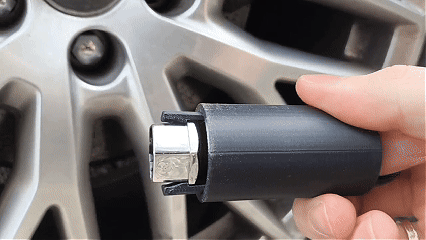 Car Wheel bolt cap removal tweezers (for 17 mm bolt caps) 3D model