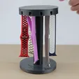 video.gif Apple Watch Band Holder Organizer "Band Carousel" to store 12 Apple Watch Straps