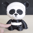 gif-cabeza.gif Download STL file Panda Moodis • Model to 3D print, Finnick_nv