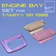 0.gif Engine Bay set to Tamiya 1988 Porsche Turbo 1-24th