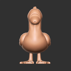 gif.gif Archivo STL DICK PENIS DUCK-No necesita soporte -¡Imprima rápida y fácilmente!・Plan de impresión en 3D para descargar