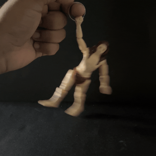 🦸‍♂️ Tarzan (Articulated) Print-In-Place・ 3D File for
