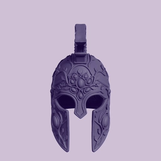 Classical Greek Corinthian Crested Helmet