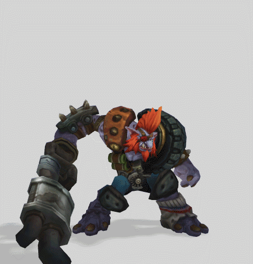 Junkyard Trundle League of Legends 3D print model 3D model