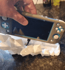20230319_094905.gif Fichier STL Station d'accueil Crystal pour Nintendo Switch v3・Modèle imprimable en 3D à télécharger