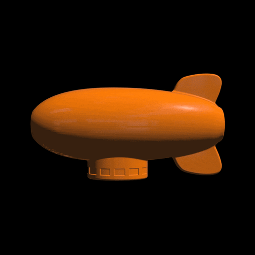 ezgif.com-optimize (3).gif 3D file Original Nickelodeon's KCA Blimp Award・3D print design to download, InmortalStudios
