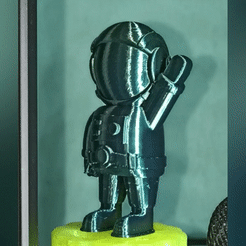 ASTROCULTS.gif Free STL file Astronaut・Design to download and 3D print