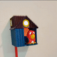 House-bird.gif Key Holder Bird House - Bird House Key Holder