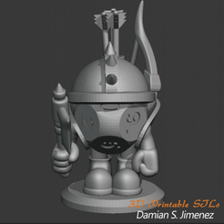 2.gif Download STL file Dicey Warriors #2 • 3D print model, DamianJimenez