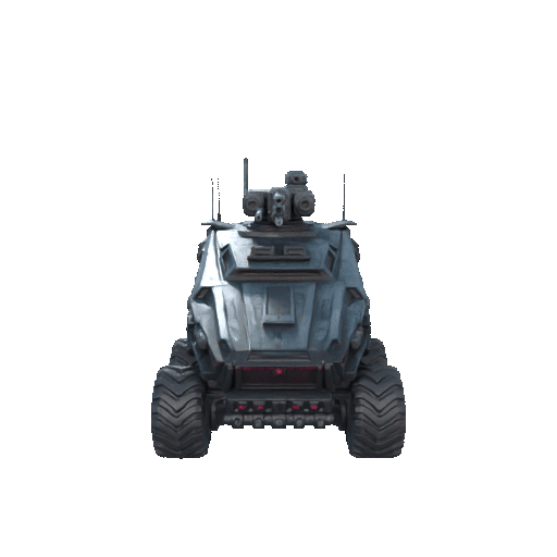 🚙 Assault Rover X-12 - Futuristic Armored Vehicle・ STL File for 3D ...