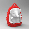 PC-Herisson.gif Hedgehog key ring