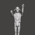 GIF.gif ACTION FIGURE THE FIFTH ELEMENT MANGALORE KENNER STYLE 3.75 POSABLE ARTICULATED RETRO VINTAGE STL .STL .OBJ