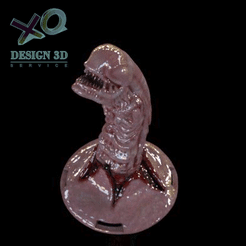 245555.gif Descargar archivo STL halloween disfraz de alien chestburster alien • Objeto para imprimir en 3D, zaider